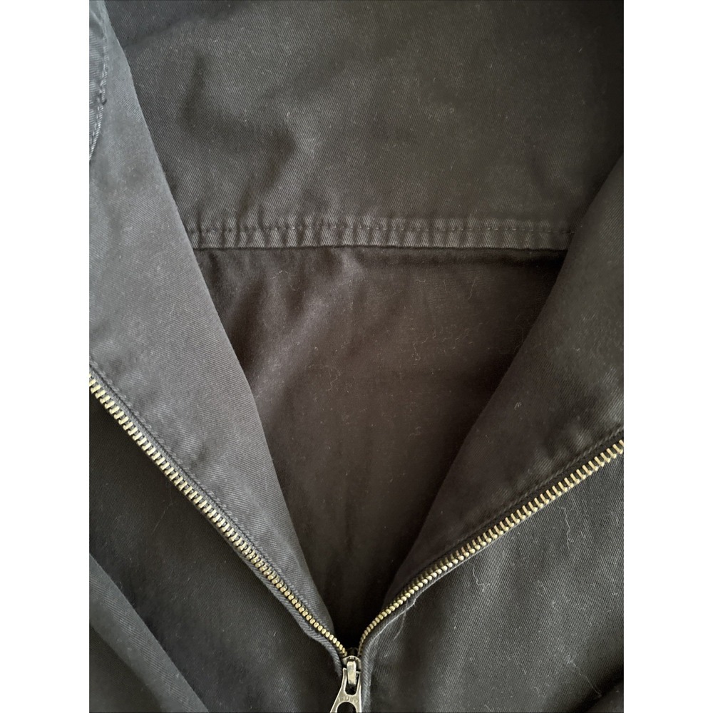 Polo Ralph Laure Black Cotton Vtg 90's Bomber XXL - Picture 12 of 13